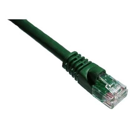 Axiom 2Ft Cat6A 650Mhz Patch Cable Molded Boot (Green) - Taa Compliant